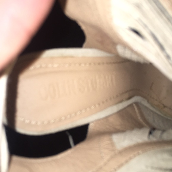 Color beige tie up high hills - Picture 5 of 5